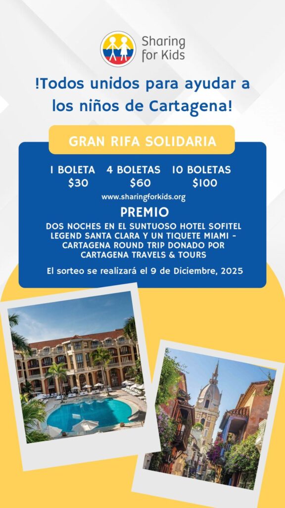 Rifa gran fiesta Sharing for kids